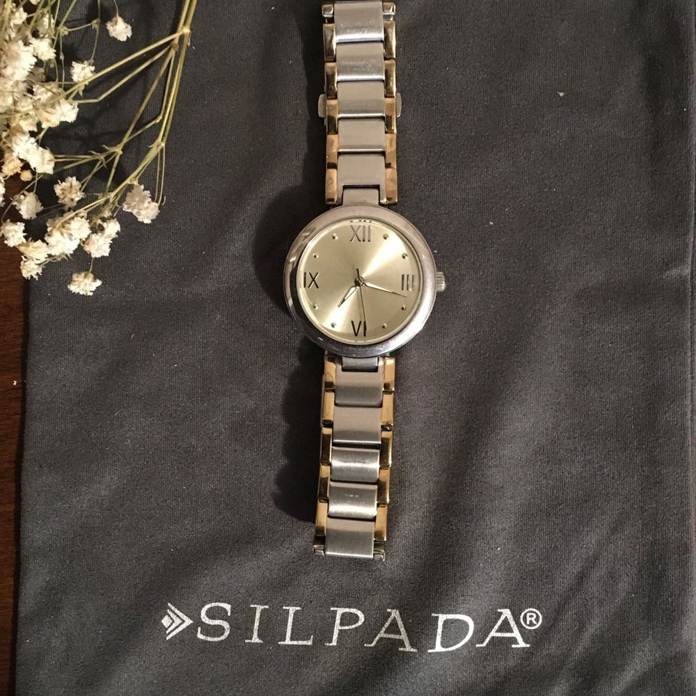 Silpada Stainless Steel Watch
